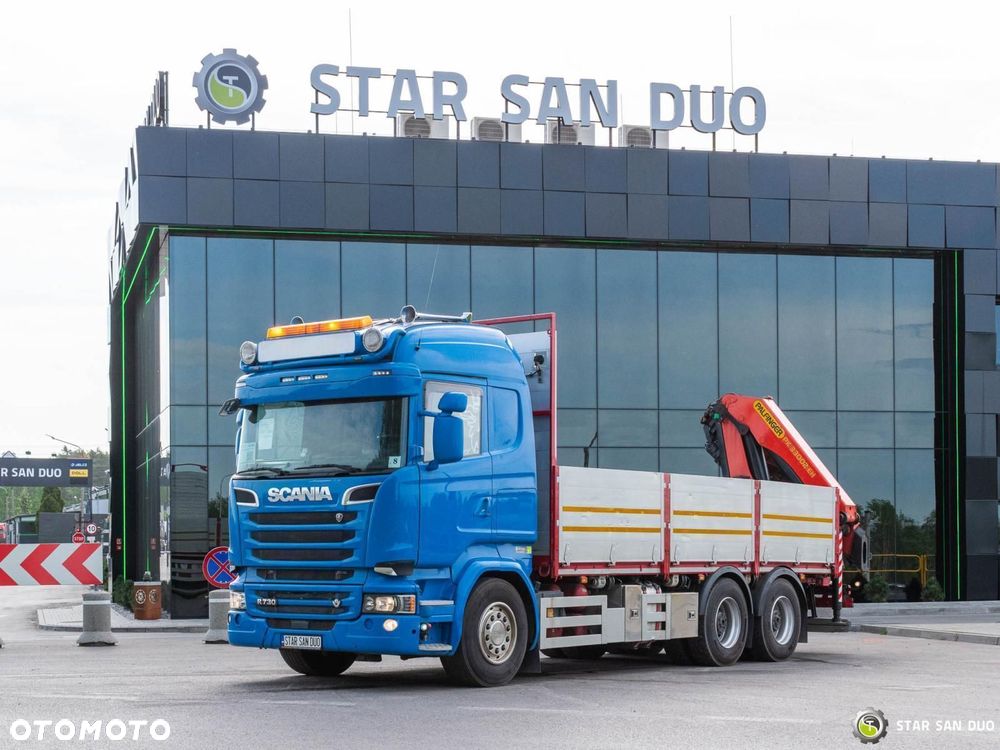 Scania R730 6X4 PALFINGER PK 33002 EH HDS Żuraw Crane - 10