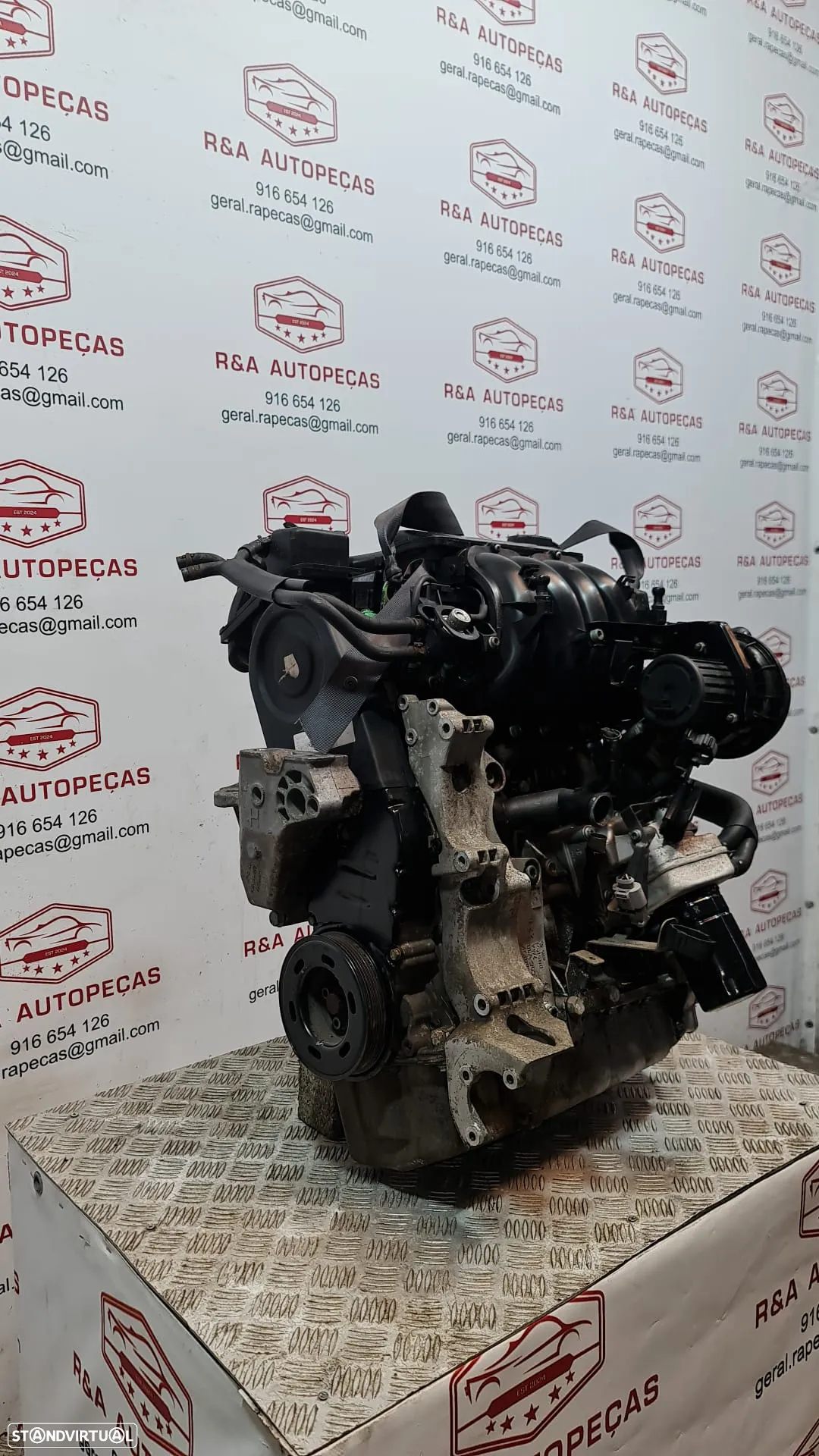 Motor Completo VW New Beetle 1.6 8V Ref BFS - 4