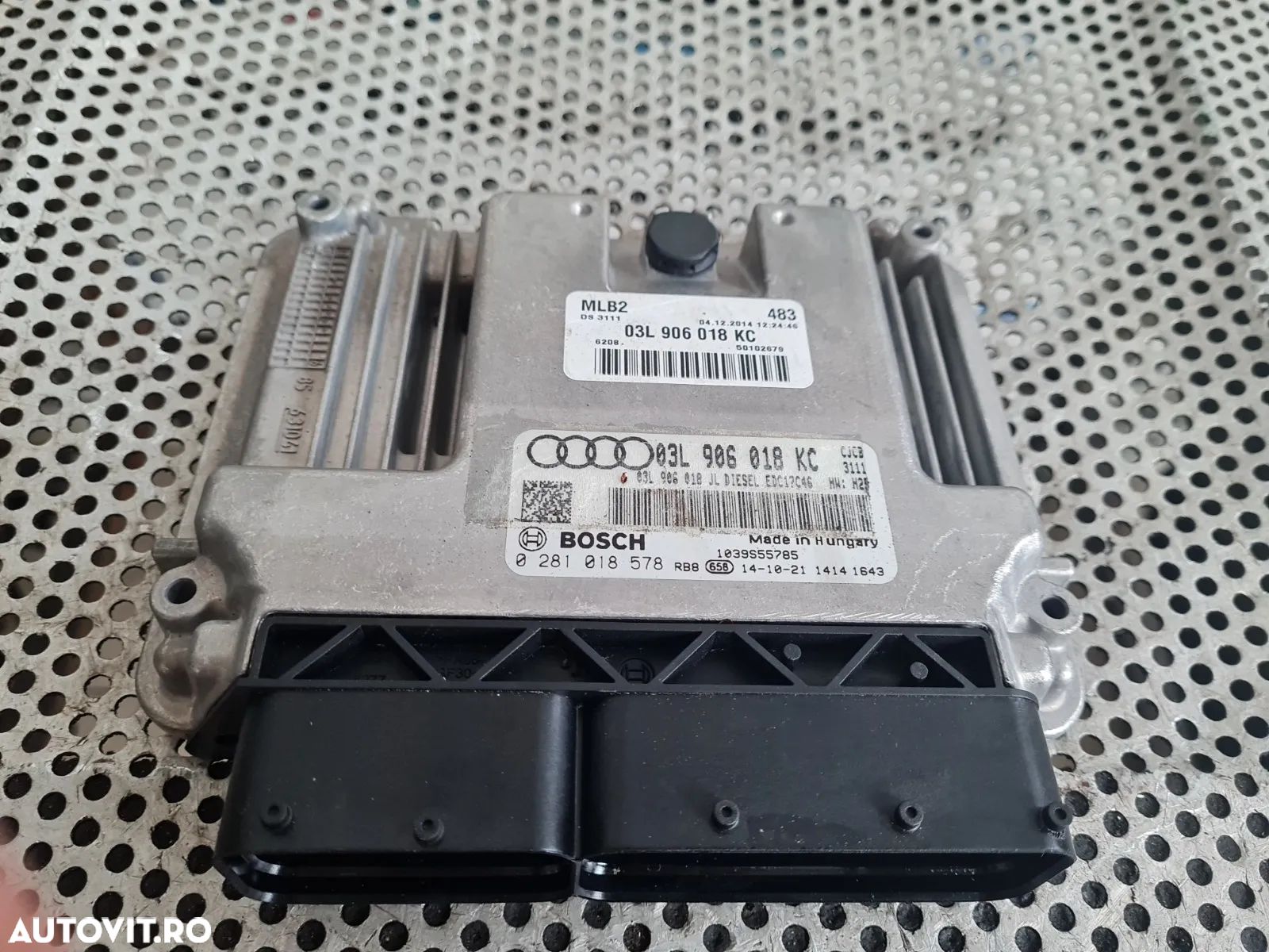 Calculator Motor Ecu Audi A4 B8 A5 2.0 Tdi Euro 5 Cod Motor CJC Cutie Automata NYM An 2012-2013-201 - 1