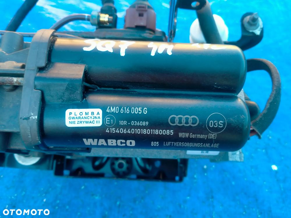 AUDI SQ7 Q7 4M KOMPRESOR ZAWIESZENIA 4M0616005G - 3