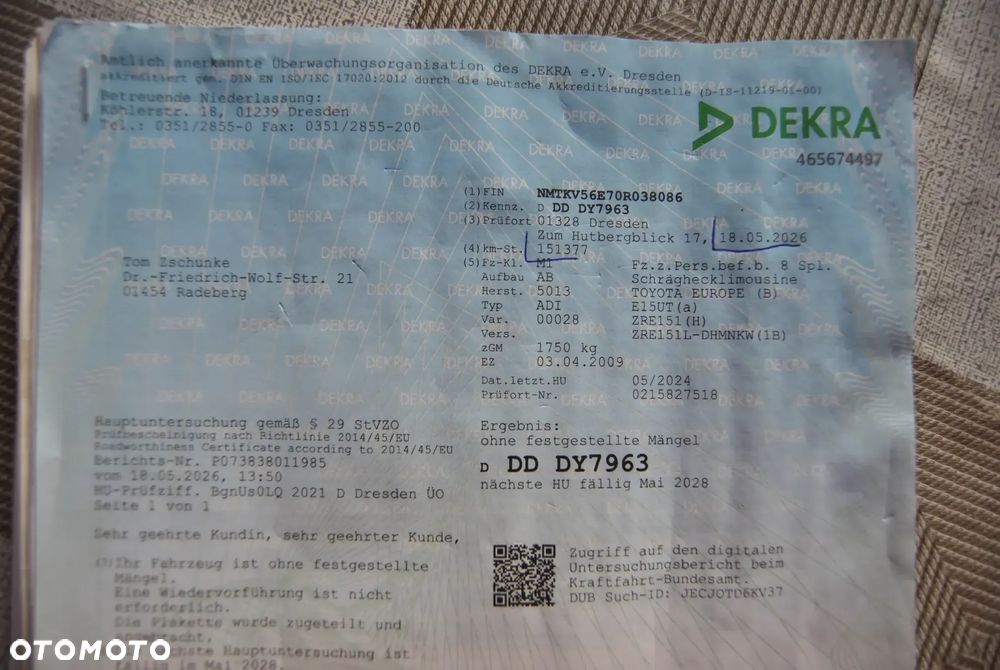 Toyota Auris 1.6 VVT-i Prestige - 38