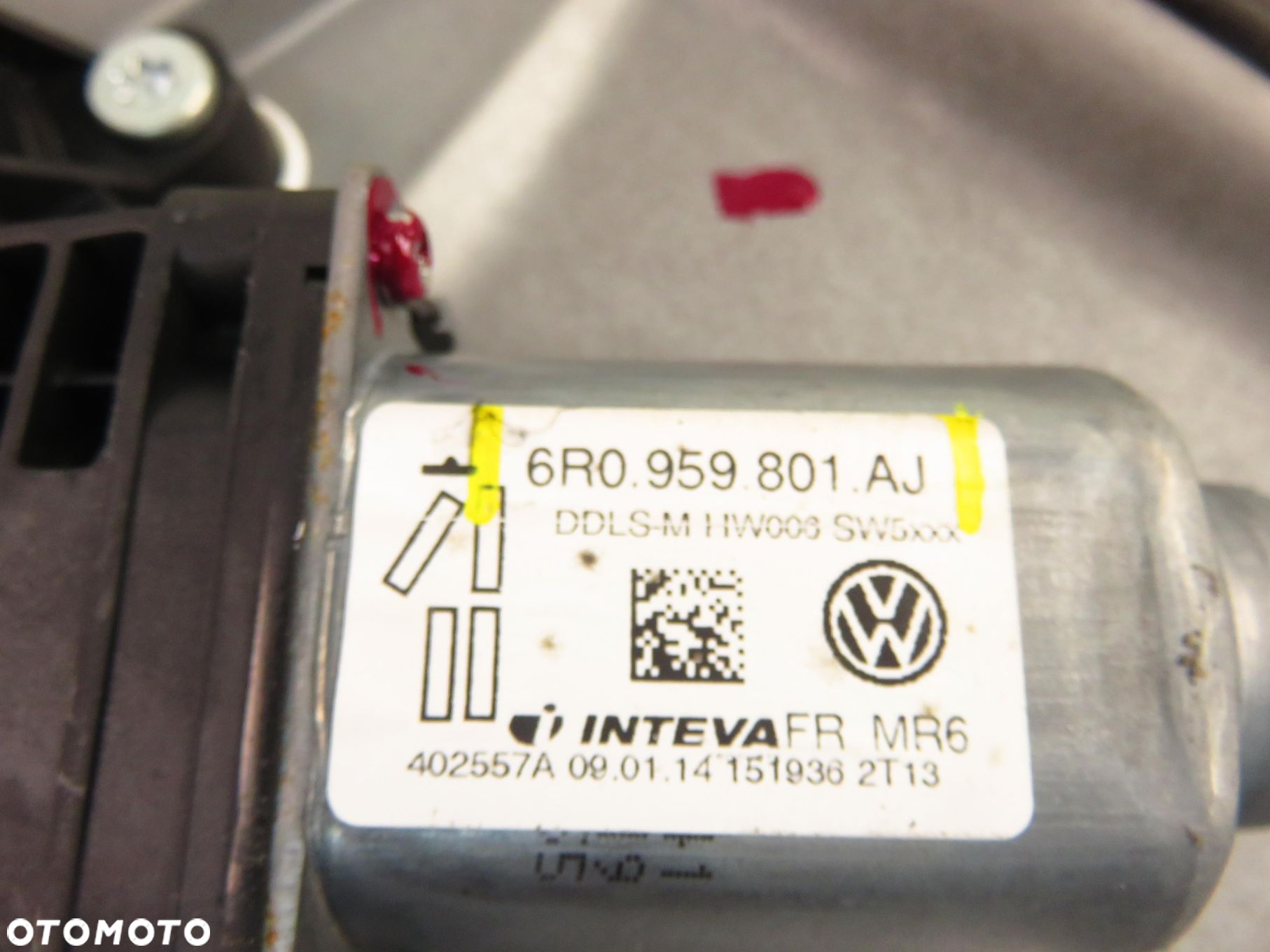 PODNOŚNIK SZYBY LEWY PRZEDNI SKODA FABIA II 6R0959801AJ - 8