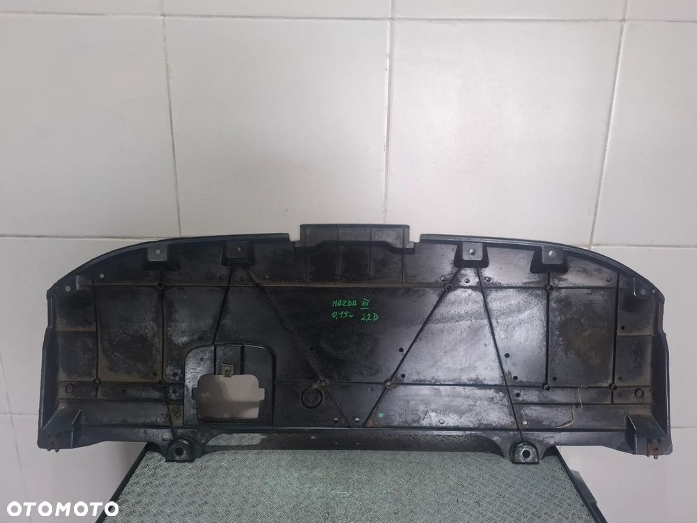 Dolna osłona silnika podwozia lewa Mazda III 2015 rok 2,2D nr B45A - 3
