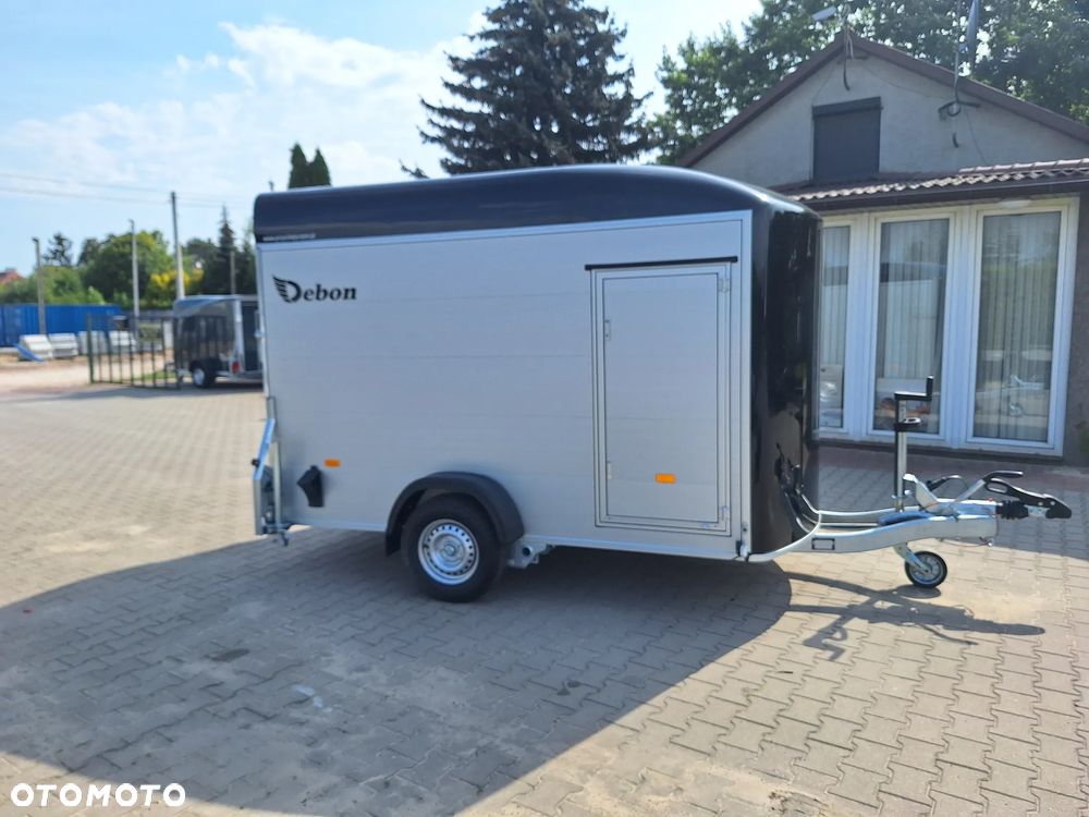 Debon Przyczepa zabudowana aluminiowa poliestrowa kontener furgon C400 Cheval Liberte Debon - 4