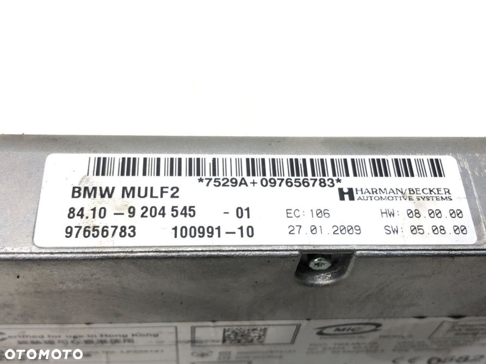 MODUŁ BLUETOOTH MULF  BMW 3 Touring (E91) 2004 - 2012 320 d 120 kW [163 KM] olej napędowy 2005 - - 4