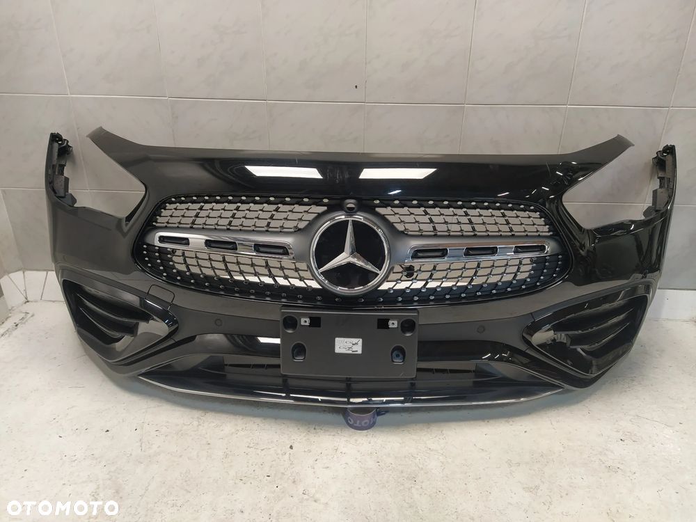 MERCEDES GLA H247 AMG LIFT 23- ZDERZAK PRZÓD PRZEDNI GRILL ZANCZEK GWIAZDA 6XPDC KRATKI ORYGINAŁ - 3