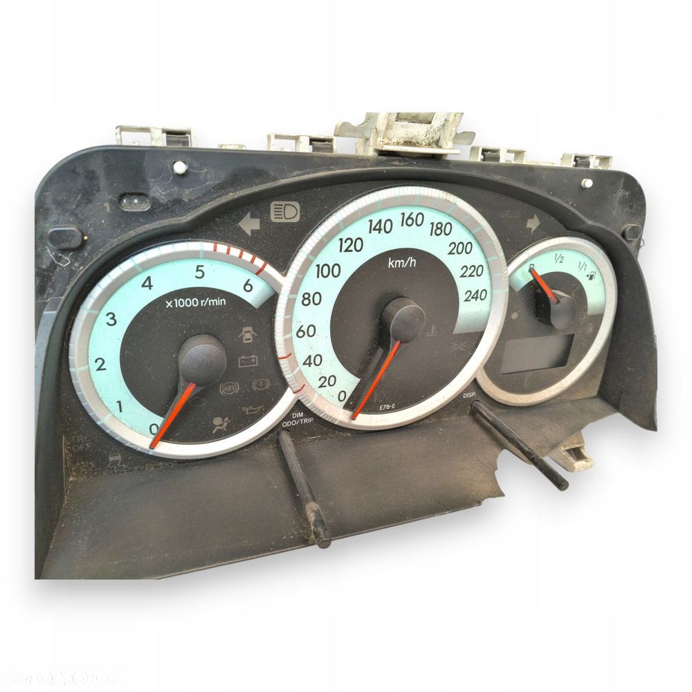 LICZNIK ZEGARY 83800-0F091 Toyota Corolla Verso II 2.0 D4D 180 229km europa - 6