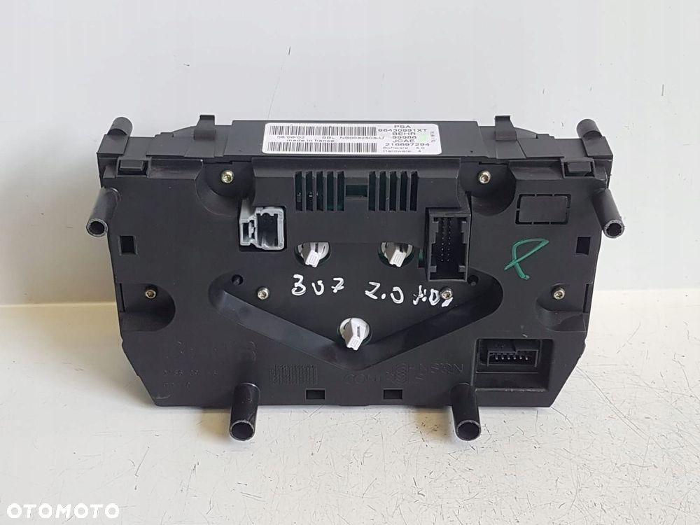 PEUGEOT 307 01- PANEL STEROWANIA NAWIEWEM Z KLIMĄ - 6