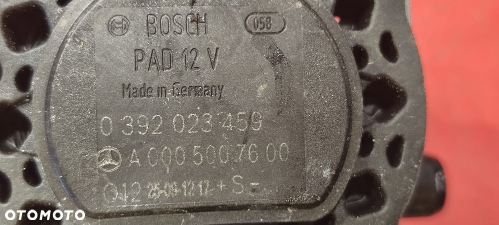 DODATKOWA POMPKA POMPA WODY UCHWYT MERCEDES A0005007600 0392023459 - 3