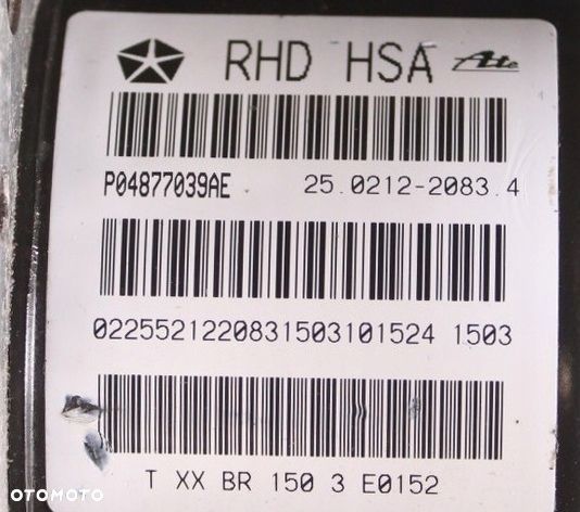 POMPA ABS JEEP COMPASS I 13r LIFT 04877039AE - 5