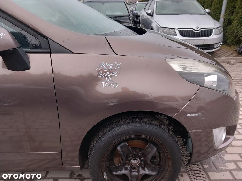 RENAULT SCENIC III BŁOTNIK PRAWY PRZEDNI PRAWY PRZÓD KOLOR: TECNB - 1