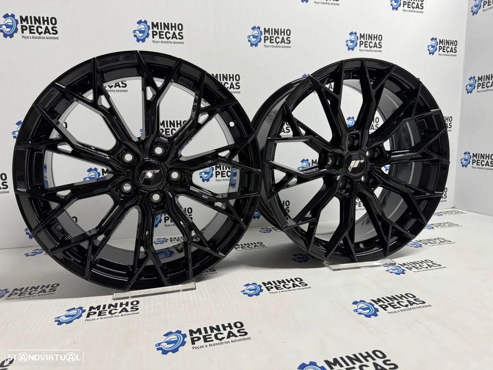 Jantes Japan Racing (JR49) em 18 preto brilho (5x112) - 3