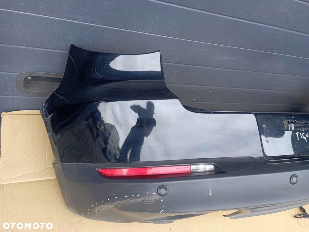 VW TIGUAN I 5N ZDERZAK TYŁ TYLNY 5N0807421 - 1