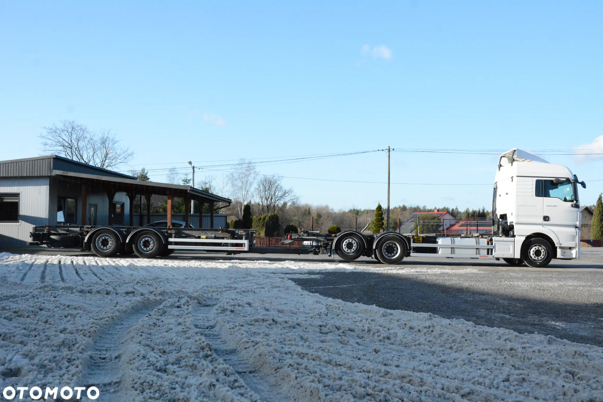 MAN TGX 26.460 + Przyczepa BDF / 2018 / 6x2 / Podkontenerowy / Najwyższa kabina - 8