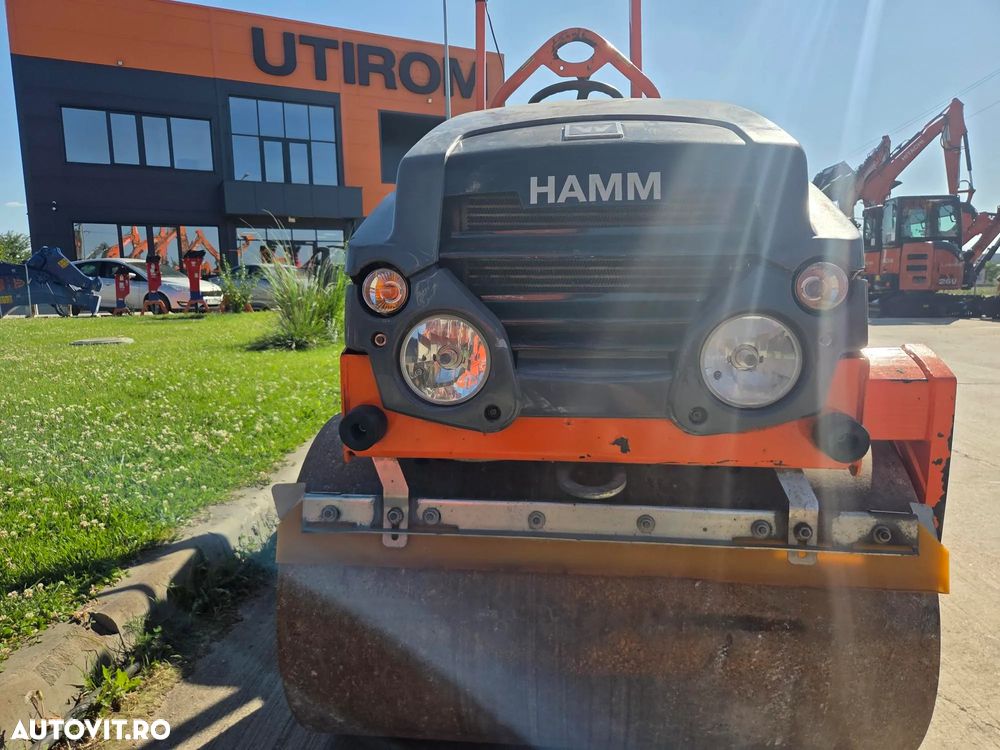 Hamm HD10C, 2019, 667h, latime tambur 1m, Masa operationala 1,5t, motor Kubota 25CP, sistem stropire, produs in Germania, posibilitate leasing 3 ani, STARE FOARTE BUNA-PROMOTIE 19.900 EUR+Tva - 22