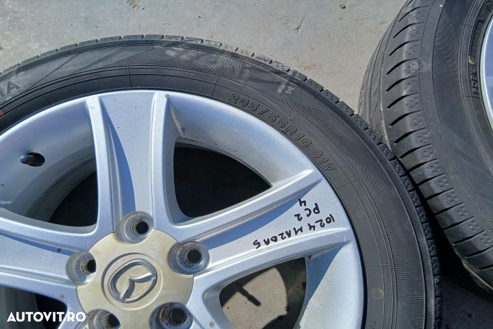 Janta aliaj cu anvelopa 16 205/55 R16 16X7J ET55 205/55 R16 16X7J ET5 - 3