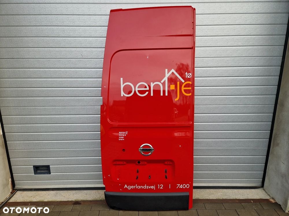 DRZWI TYLNE LEWE MASTER III MOVANO B NV400 2010-- - 1