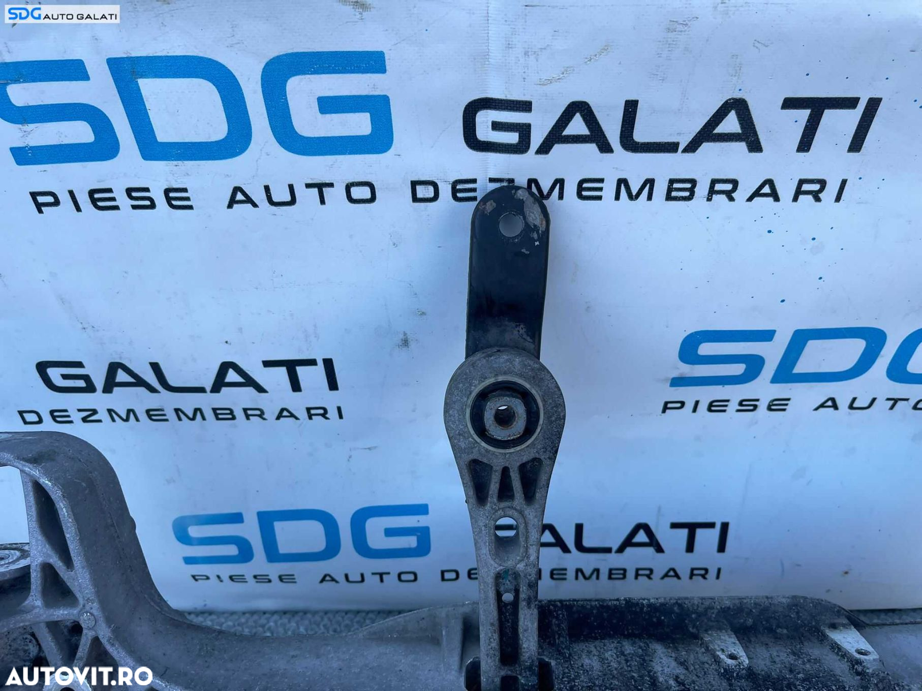 Jug Cadru Punte Fata Suport Tampon Motor Volkswagen Passat B7 2010 - 2015 Cod 3C0199369H [L7081] - 6