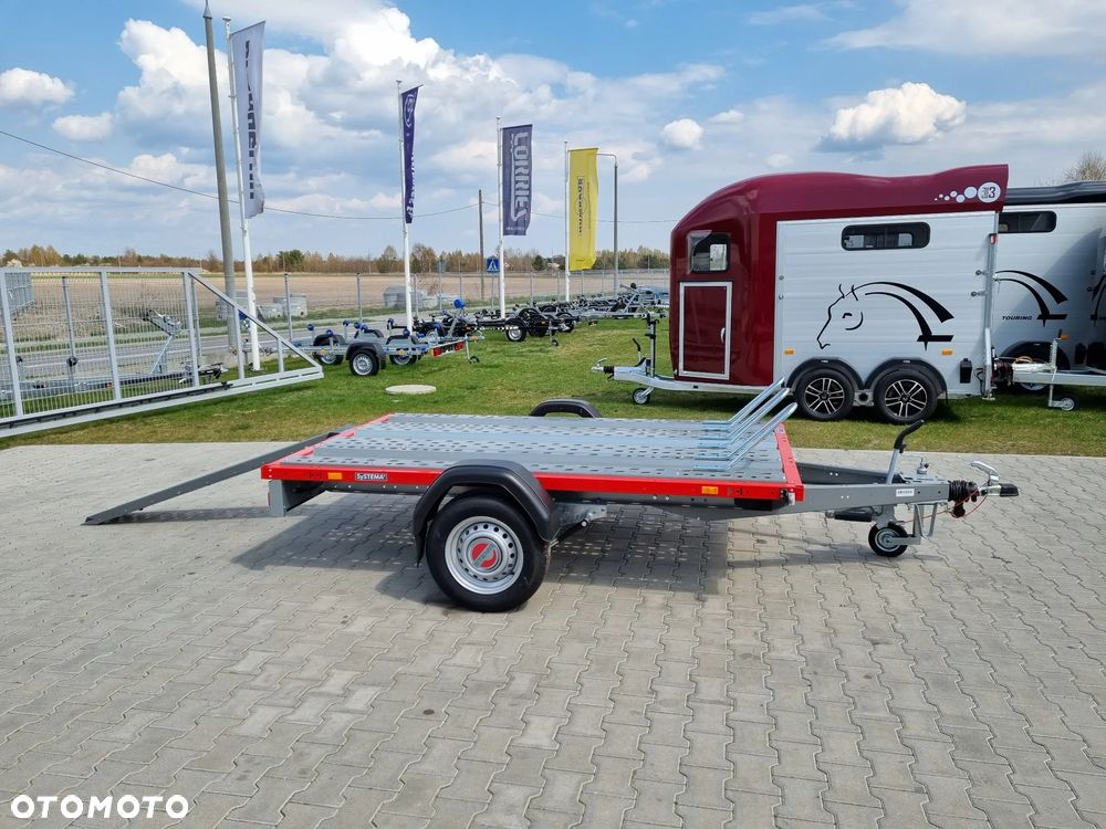 Stema STM 02 10-25-15.1 red | 251x153 cm 3 motocykle | DMC 1000kg - 12