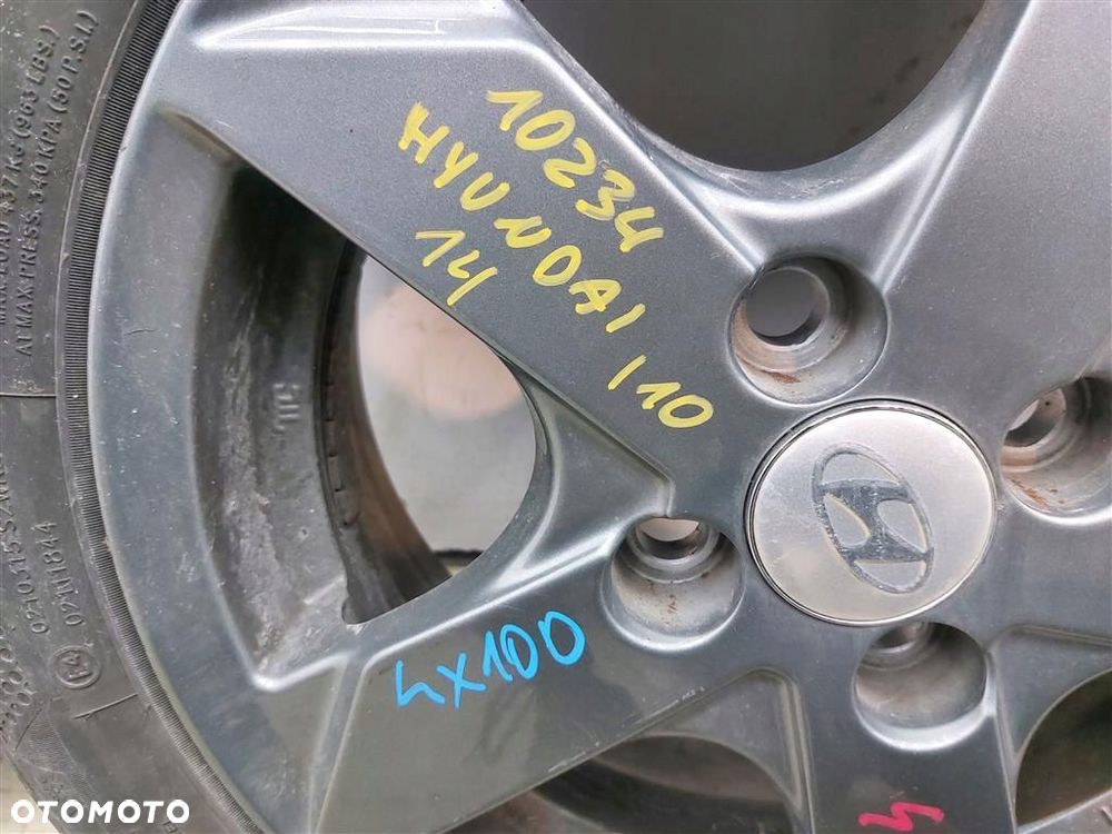 Alufelga FELGA ALUMINIOWA Hyundai I10 I 08-13 5.5 X 14 IMPERIAL 4x100 - 14