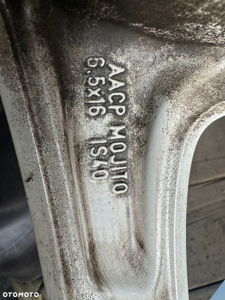 OPEL 6,5 X 16 ET 40 4X100 1SZT FELGA ALU - 5