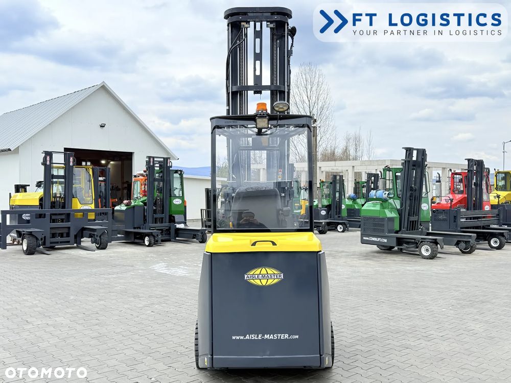 Combilift WÓZEK PRZEGUBOWY | AISLE MASTER 20SHE | ELEKTRYCZNY | TRIPLEX 8500MM | PRZESUW BOCZNY | WOLNY SKOK | JEDYNIE 288 MTH | STAN IDEALNY | Szeroka oferta wózków czterokierunkowych i bocznych, dopasowanych do różnorodnych potrzeb i zastosowań - 9