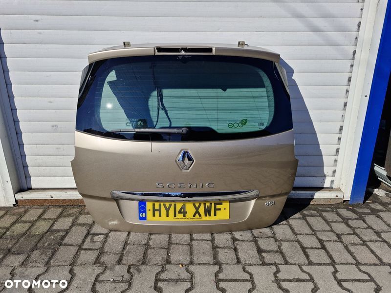 RENAULT GRAND SCENIC III 3  KLAPA BAGAŻNIKA TYŁ TYLNA TEHNP - 1