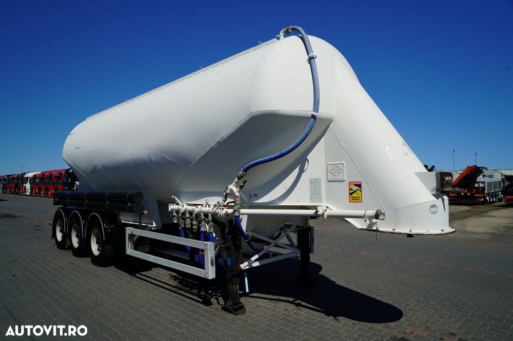 Feldbinder / CEMENTONACZEPA / 5 KOMÓR / 40 000 L / SILOS / ALUFELGI - 8