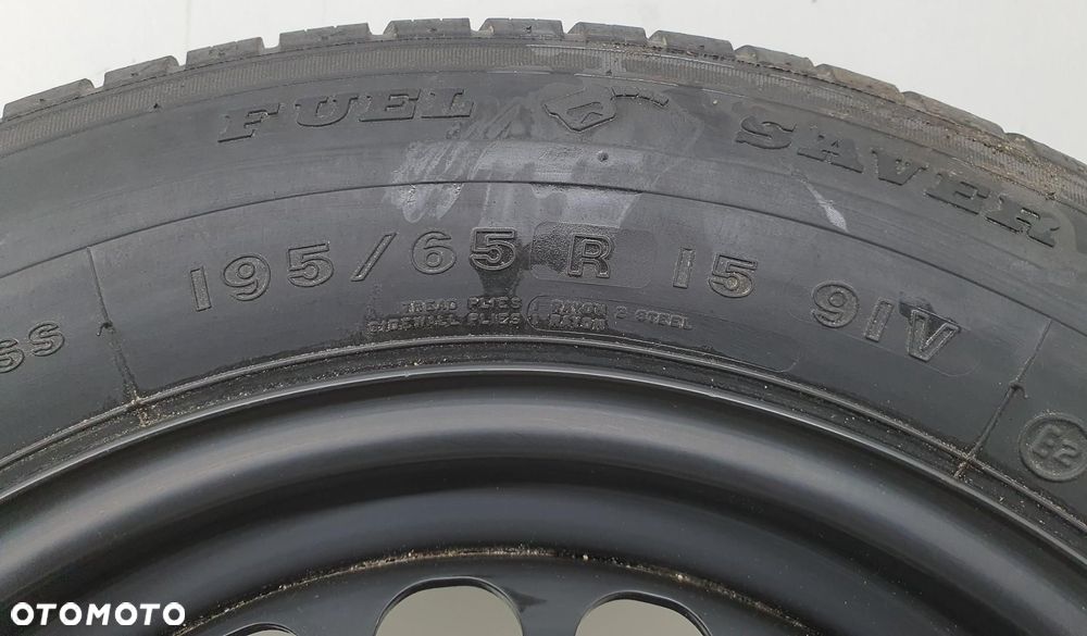 KOŁO DOJAZDOWE ZAPASOWE 195/65/R15 ET37 AUDI A4 B7 3B0601027D - 2