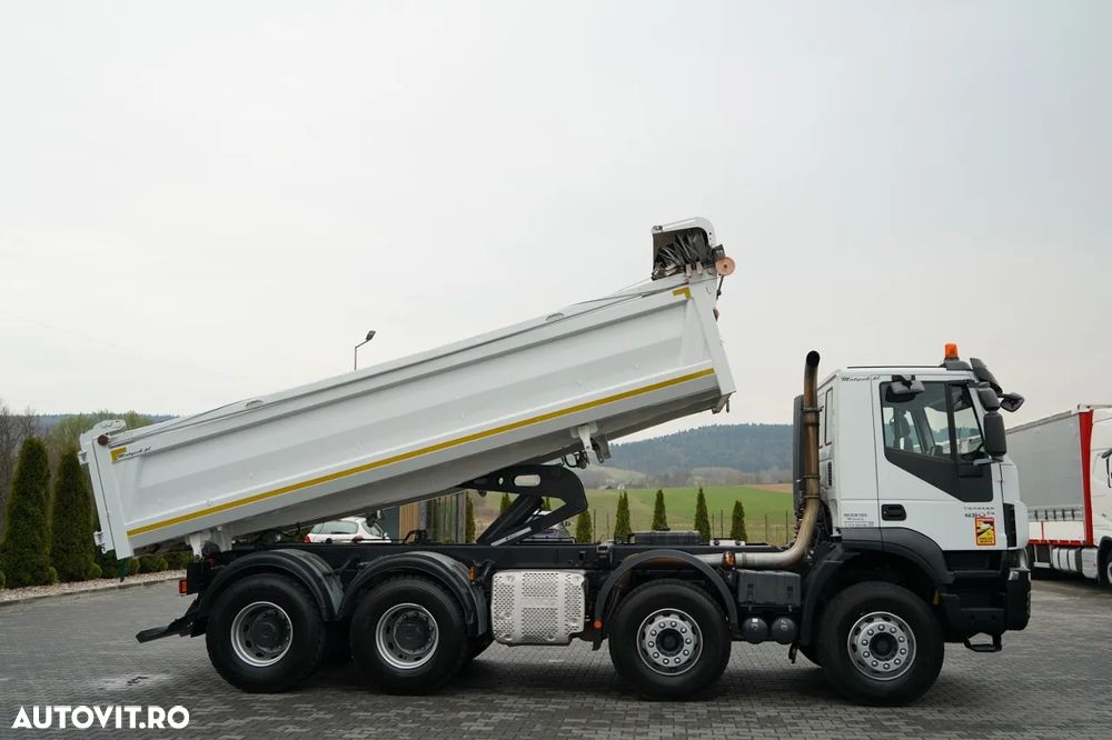 Iveco TRAKKER / 8x4 / BASCULATOR / HIDRODOXY SIDE / BORDMATIC / EURO 6 / MEILLER KIPPER - 6
