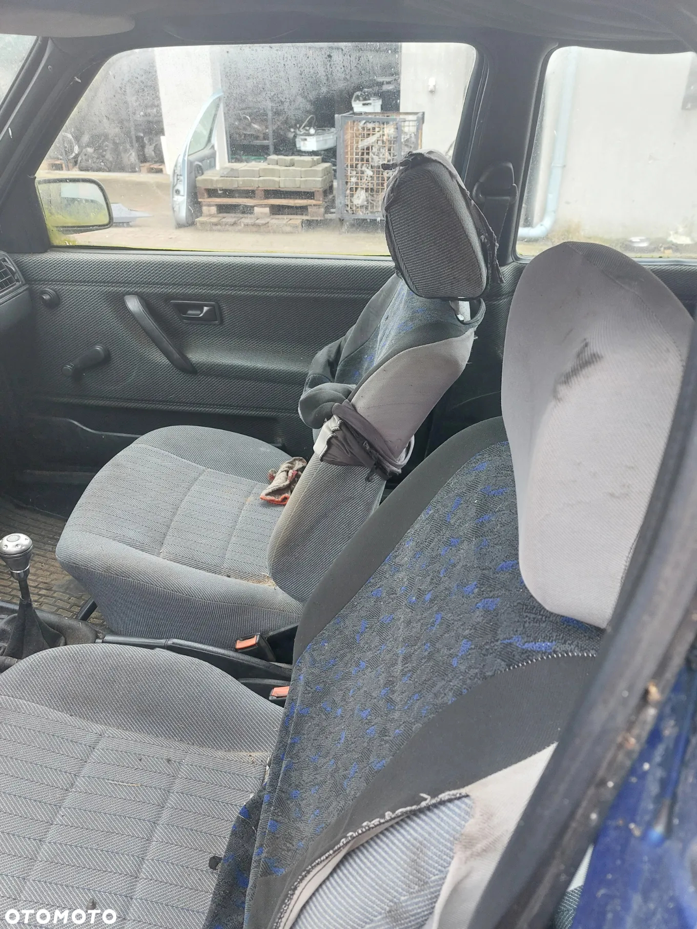 VW GOLF 2 II 1,6 D 1987r. na części szyba drzwi zderzak lampa maska klapa klamka zamek - 6