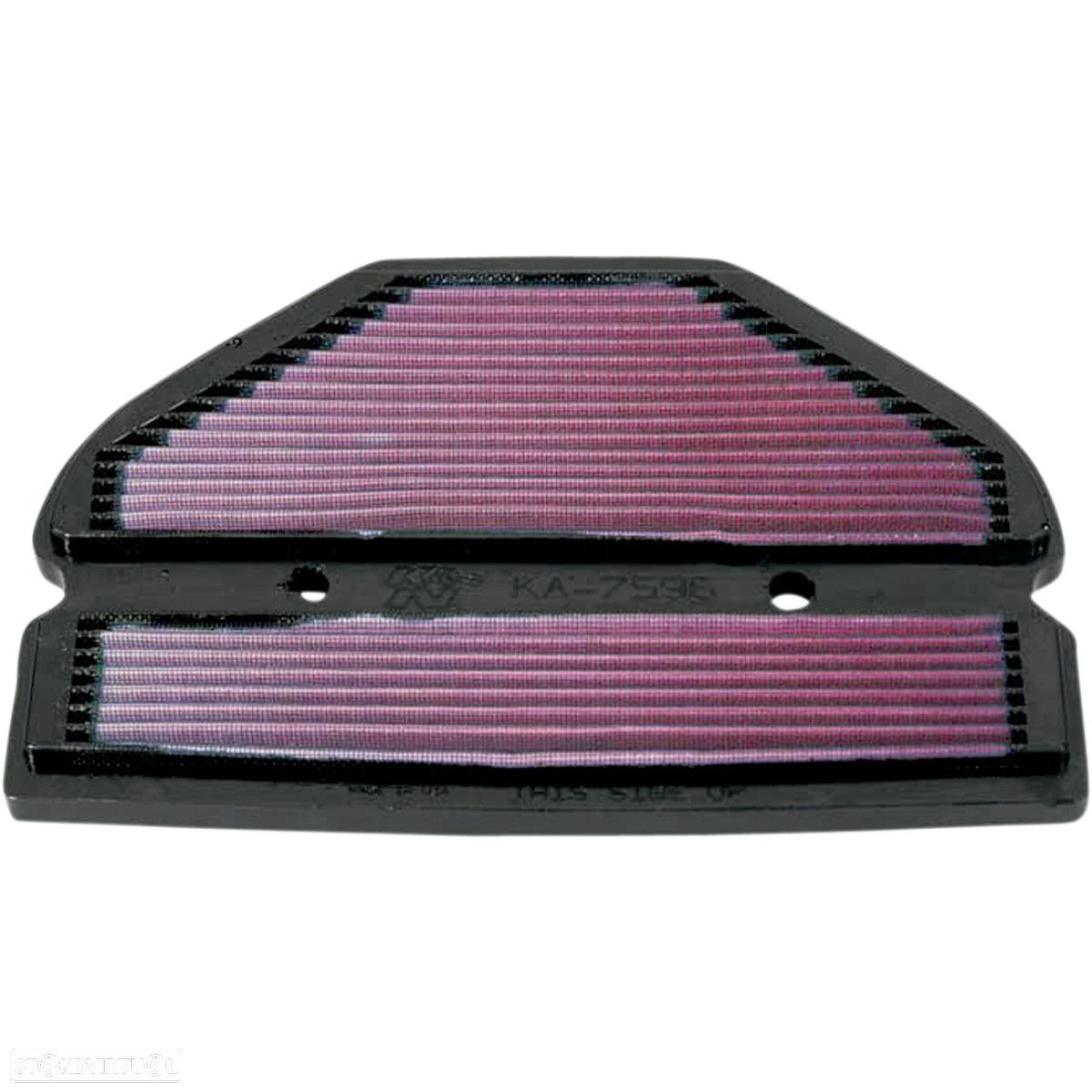 filtro de ar desportivo k&n kawasaki zx7r ka-7596 - 1