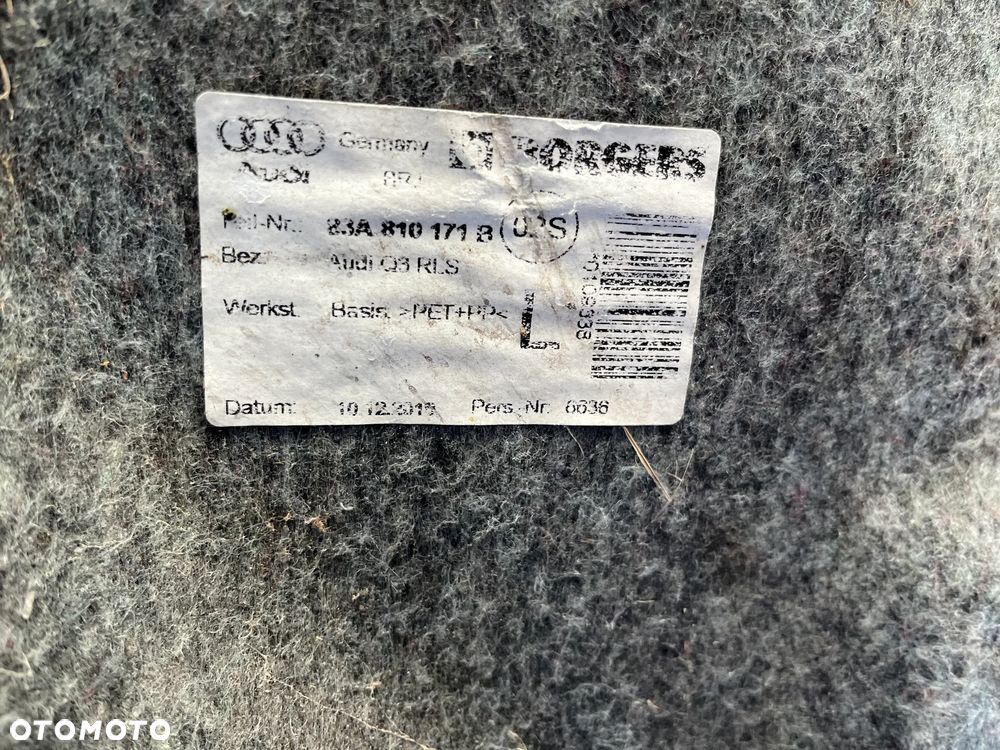 AUDI Q3 83A NADKOLE  LEWE LEWY TYŁ TYLNE 83A810171 B - 8