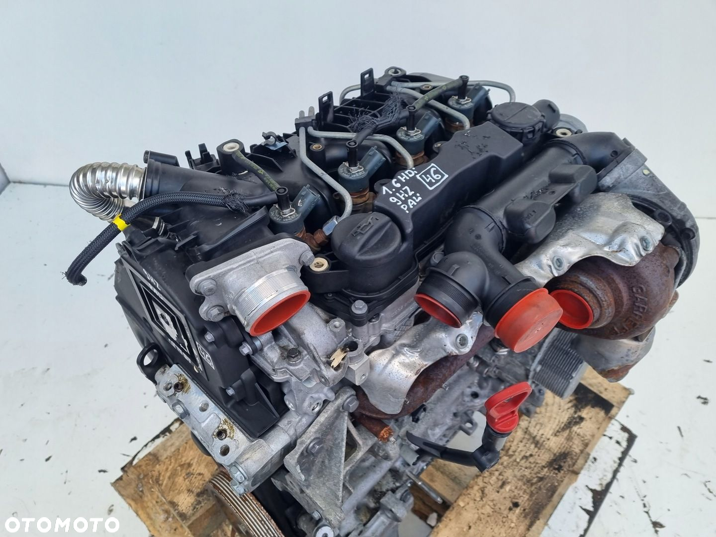 SILNIK KOMPLET Citroen Berlingo II 1.6 HDI 109KM ładnie pali 9HZ - 11