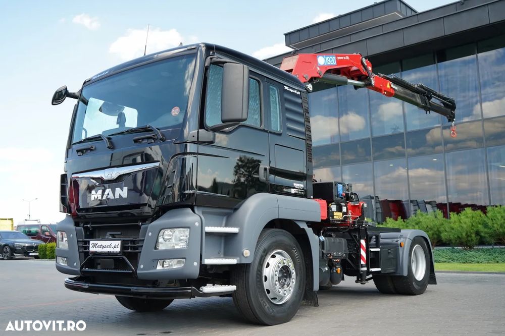 MAN TGS 18.480 / 4x2 / HDS HMF 1820 K6 / 17.2 m REACH / MANUAL / RADIOCOMANDĂ / IMPORTAT - 3