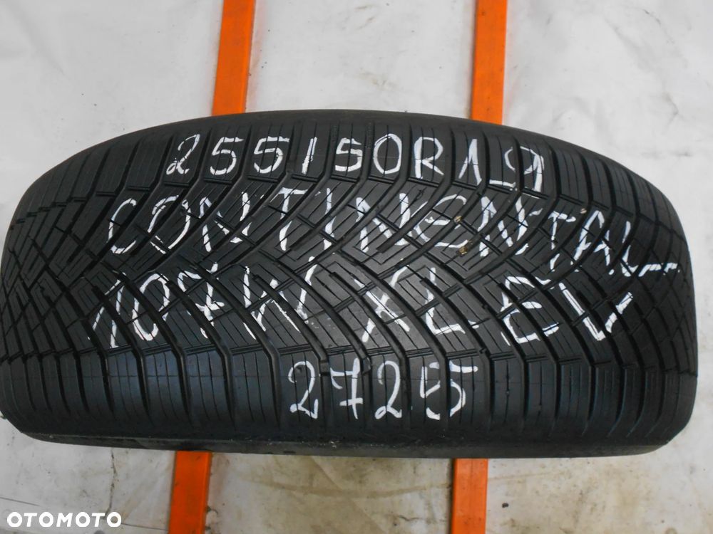 OPONA POJEDYNKA  255/50R19 CONTINENTAL ALLSEASON CONTACT 2 XL EV DOT 2725 7.4MM - 1