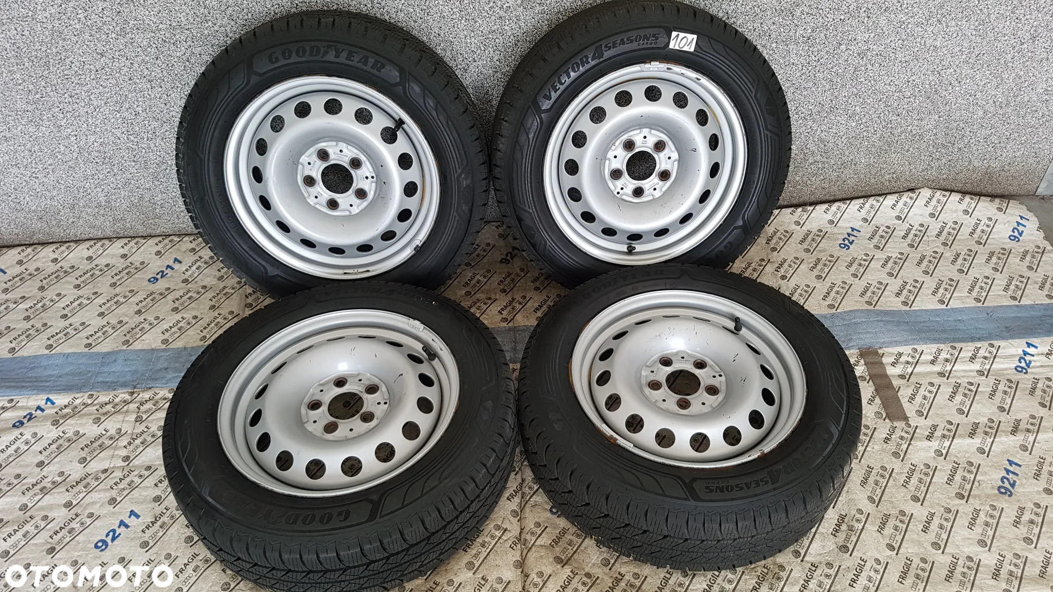 KOŁA CAŁOROCZNE  195/65R16C MERCEDES VITO VIANO 6,5JX16 ET52 5x112 - 2