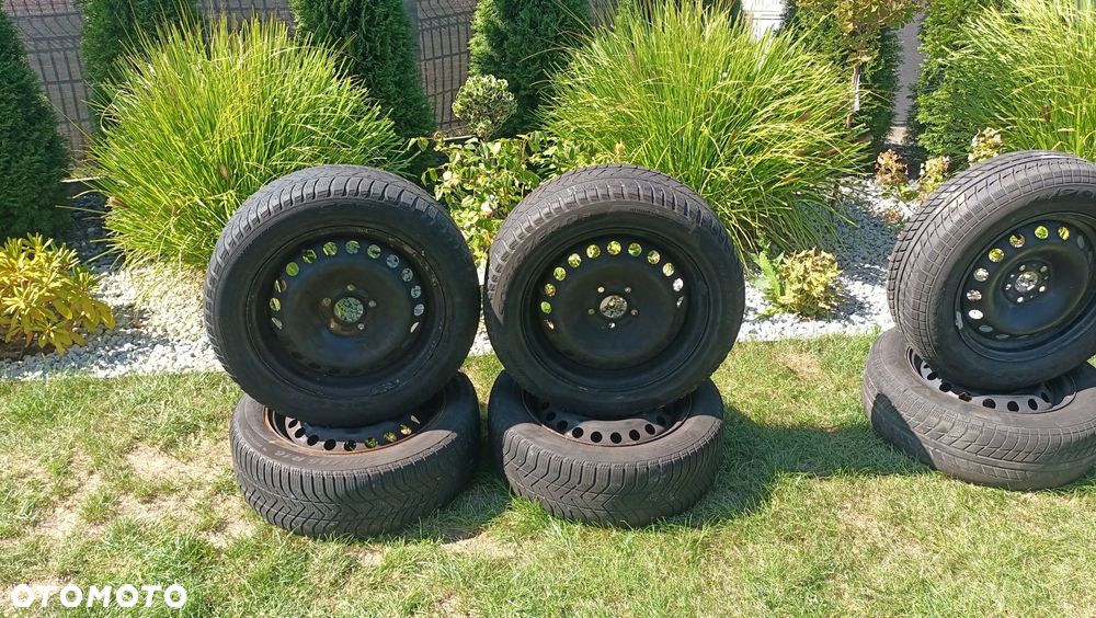 Felgi stalowe czujniki 16 5x108 et50 Ford Focus C-Max Mondeo itd opony - 1