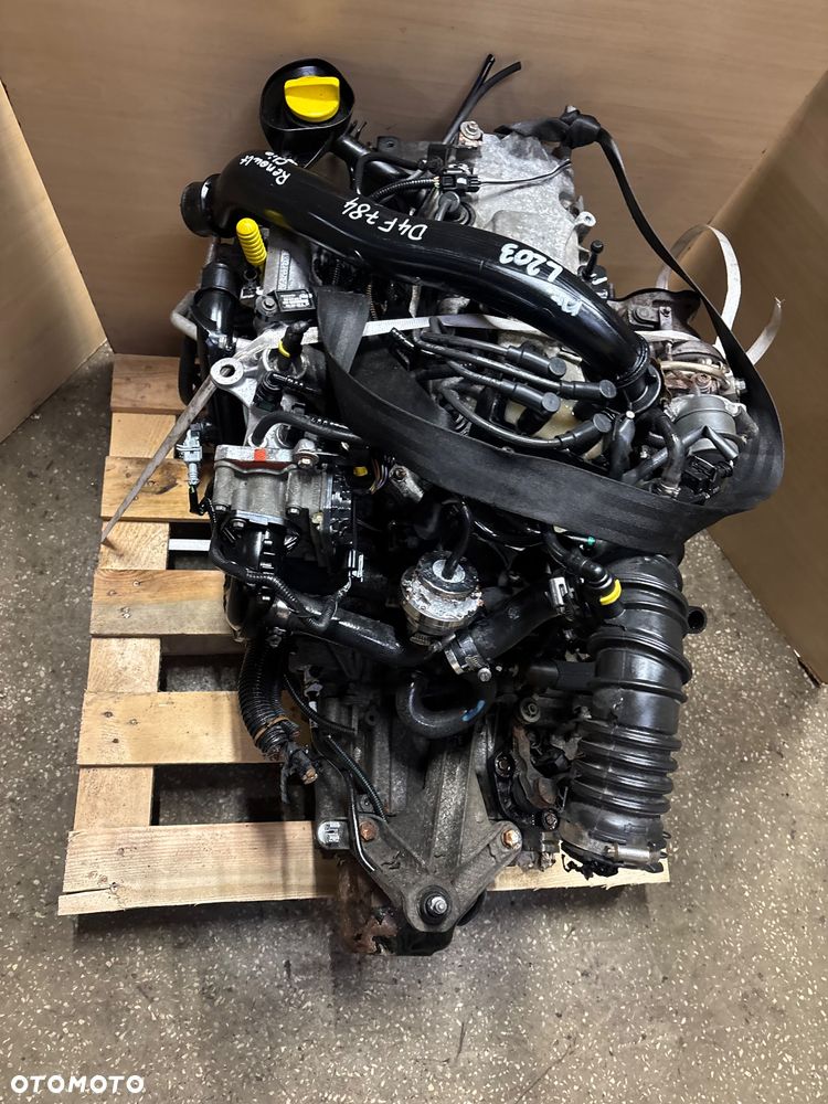 Silnik kompletny RENAULT CLIO III 05-09 1.2 16V TCE TURBO D4F784 SILNIK KOMPLETNY film nr l203 - 10