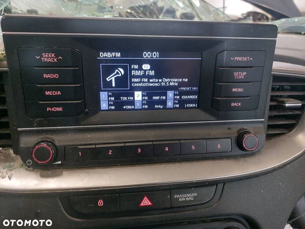 RADIO ODTWARZACZ + WYŚWIETLACZ KIA CEED III 96170J7610WK 96170J7610 - 6