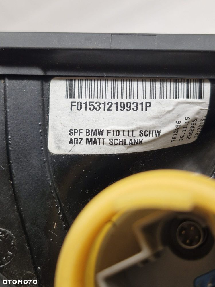 BMW 5 F10/11LIFT  LUSTERKO ZEWNĘTRZNE LEWE 7812036 KAMERA - 6