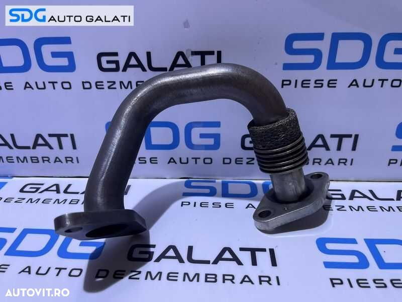 Tub Tubulatura Cot Racord Admisie Aer Turbo Turbina Turbosuflanta Seat Leon 1P 1.9 TDI BLS 2004 - 2013 Cod 03G131521R [D0324] - 1