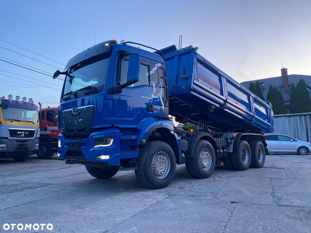 MAN TGS 35.470 8x4 Meiller Kipper + Bordmatik