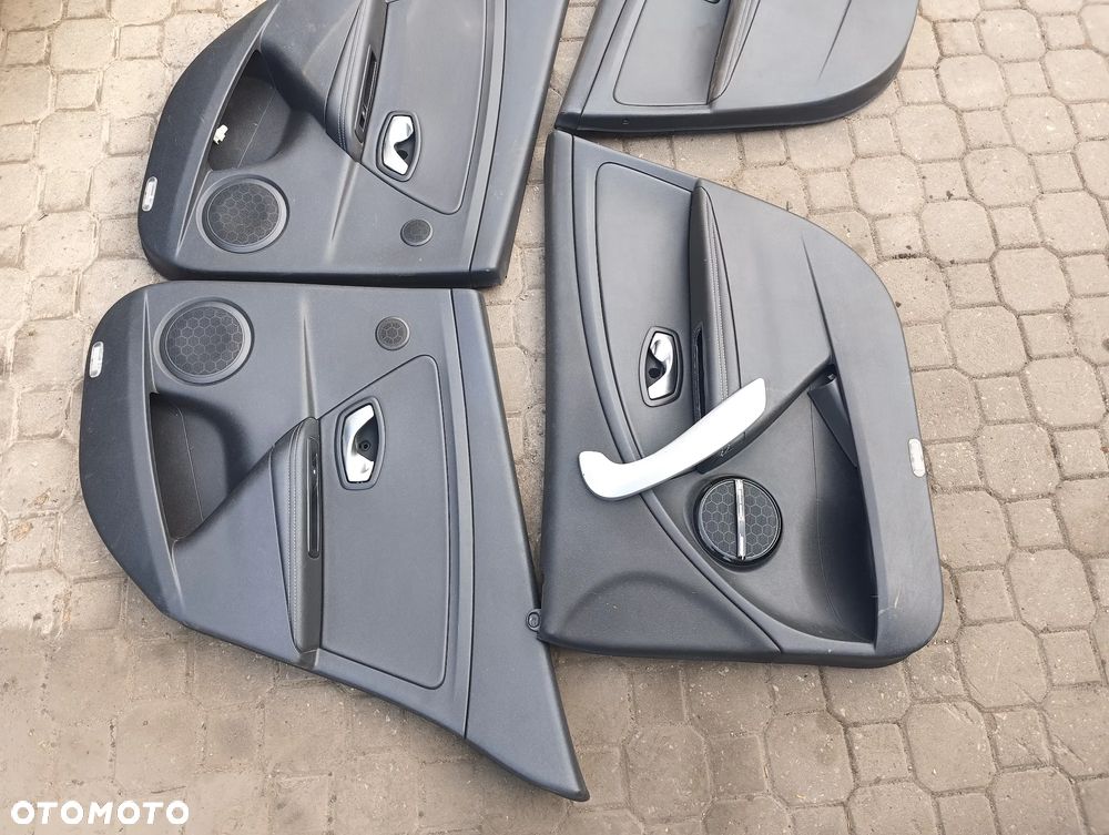 Fotel fotele tapicerka boczki megane III PÓŁ SKÓRA - 10