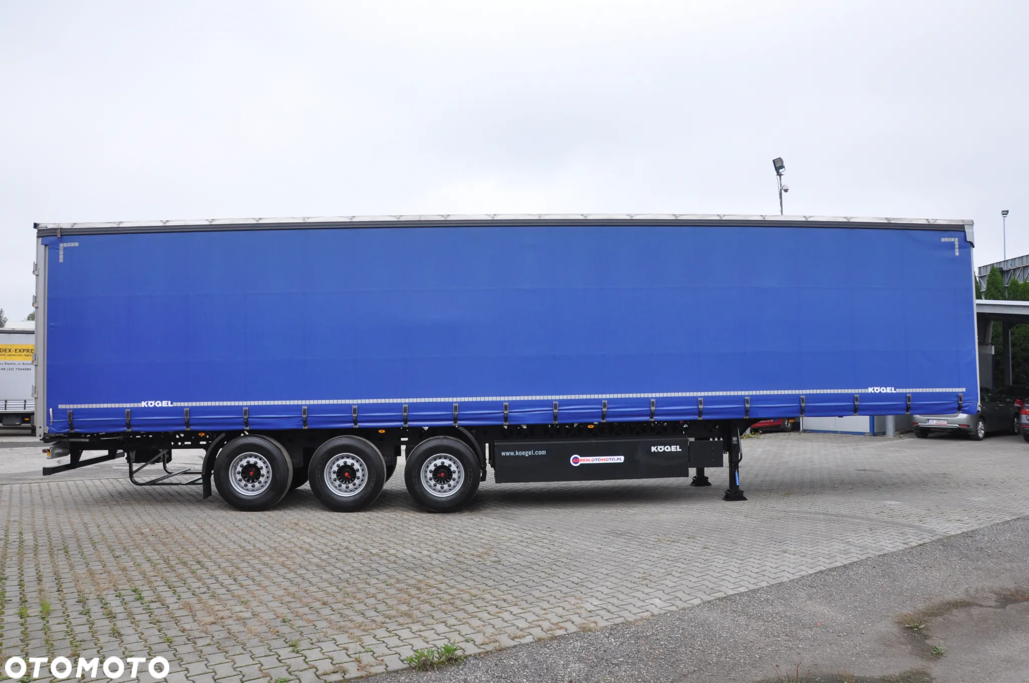 Kögel STANDARD LIGHT 5 720 kg SAF PODNOSZONA OŚ PODNOSZONY DACH KOSZ NA EP - 8