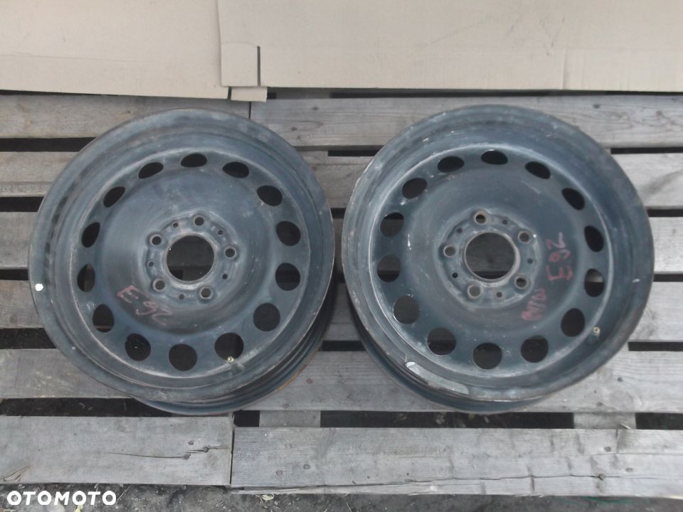 BMW 3 E90 E91 E92 E93 FELGA STALOWA 7Jx16 ET31 - 1