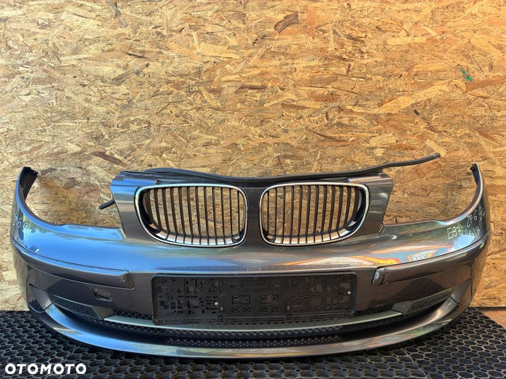 BMW 1 E87 A22 ZDERZAK PRZÓD  PRZEDNI  HALOGEN GRILL KOMPLET  7186829 - 1