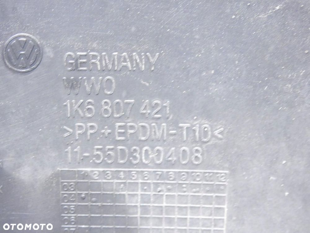 ZDERZAK TYLNY TYŁ LC5F VW GOLF V 1K6807421 - 9