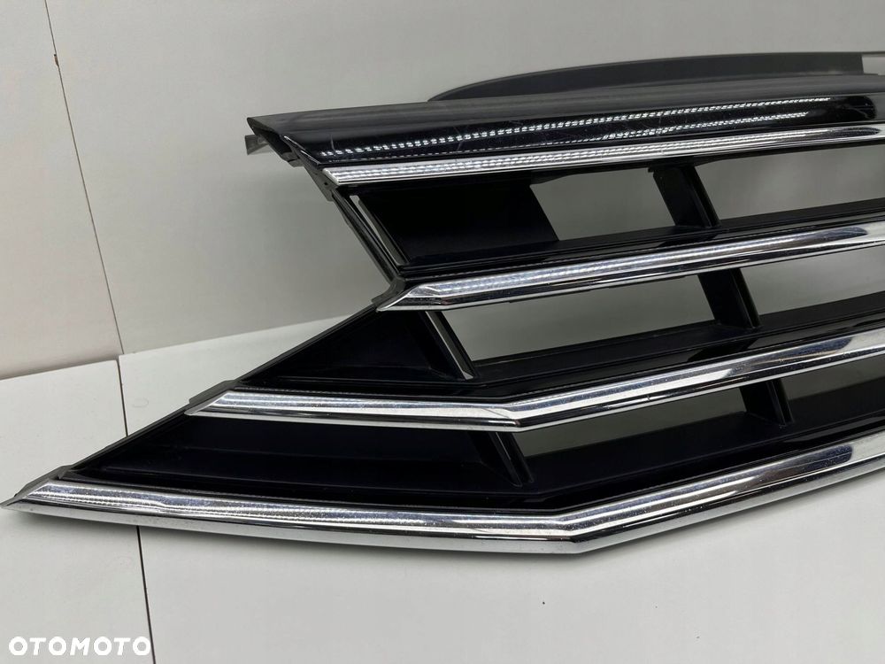 VW PASSAT B8 LIFT R-LINE ATRAPA GRILL ZDERZAKA PRZÓD 3G0853651 - 11