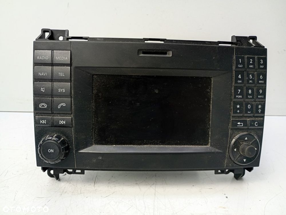 radio nawigacja ekran monitor mercedes sprinter w906 lift 2013-2017 a9069001303 - 1